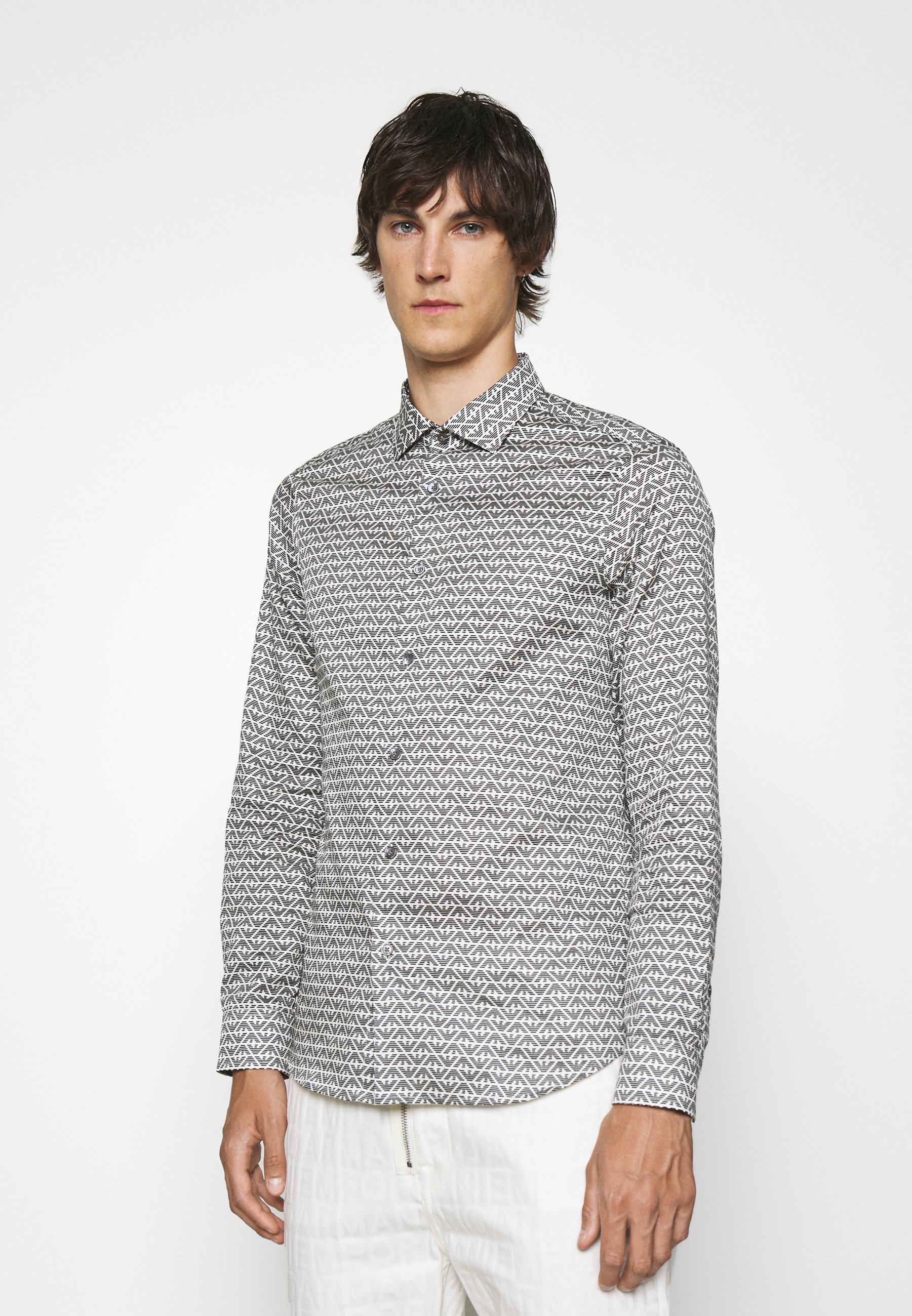 Emporio Armani SHIRT - Camicia - aquila bianco/bianco - Zalando.it
