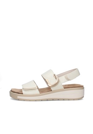Cinzia Soft, MCS122 - Sandali con zeppa - white