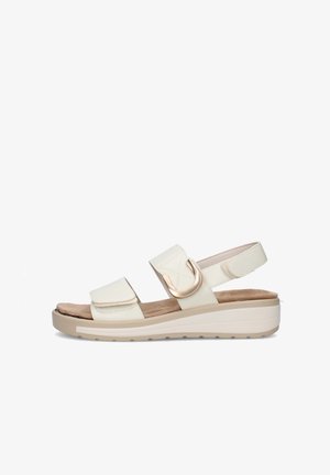 Cinzia Soft, MCS122 - Sandali con zeppa - white