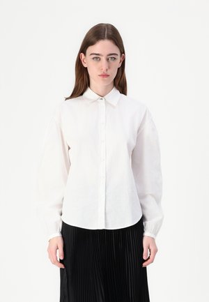 BARBY - Blúzka so zapínaním na gombíky - white