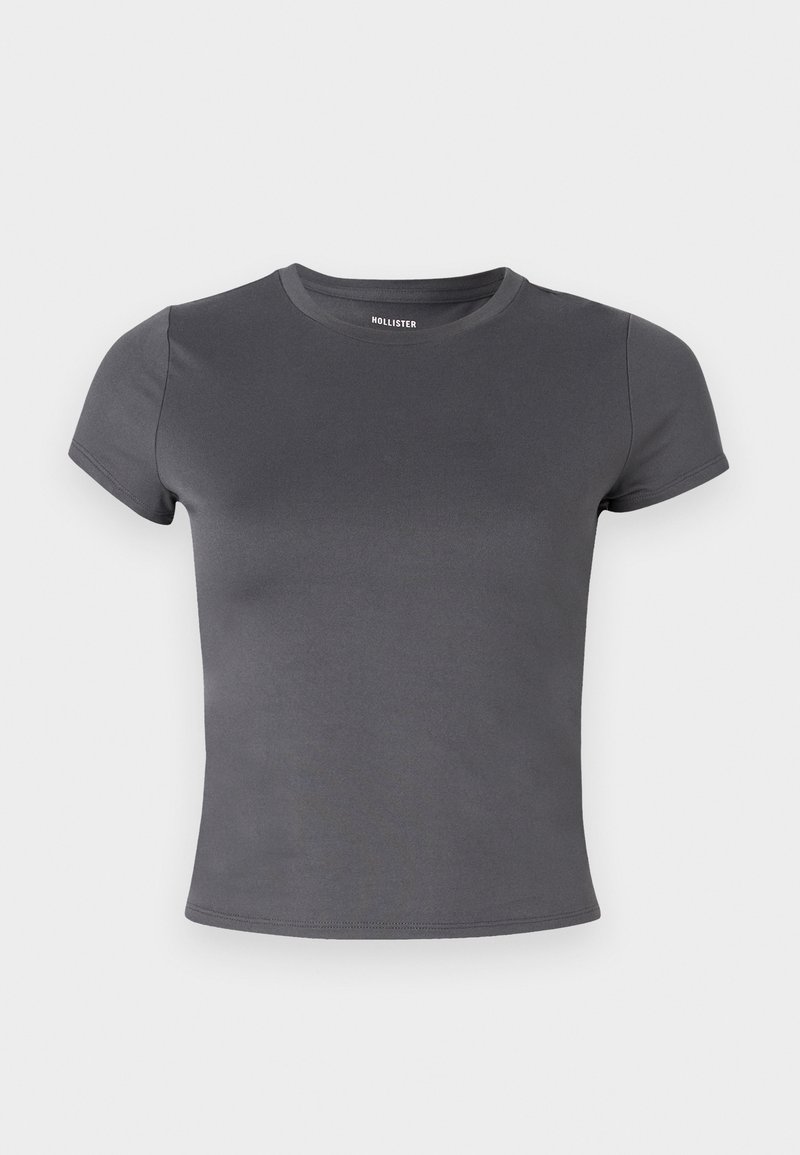 Hollister Co. T-shirt basic donkergrijs Hollister Co. T-shirt basic donkergrijs