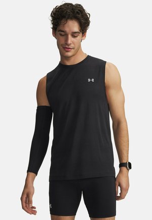 SLEEVELESS UA VELOCITI TANK - Top - black