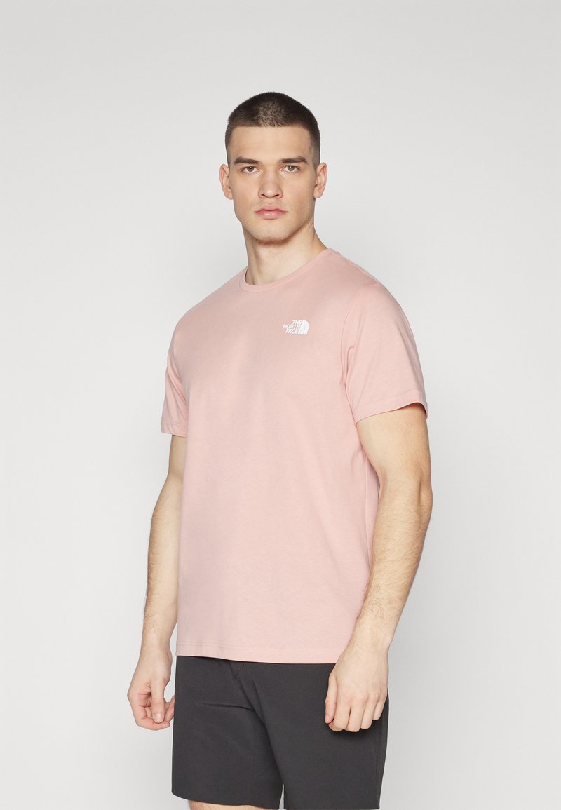 The North Face M SS BOX NSE TEE - Majica kratkih rukava s printom - rose tan/black