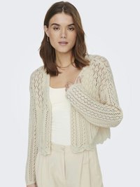 ONLY ONLNOLA 7/8 LIFE OPEN NOOS - Gilet - cloud dancer