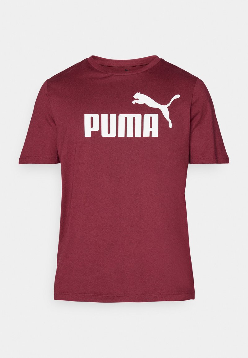 Puma T-shirt print bordeauxrood