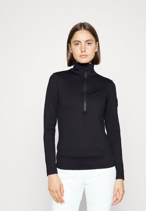 WIEKA - Long sleeved top - black