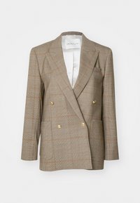 GANT CHECKED CLUB - Blazer - cumin beige