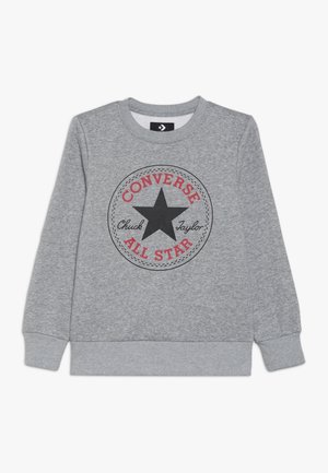 CHUCK PATCH CREW - Sudadera - dark grey heather