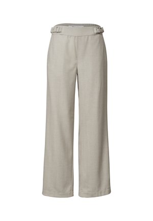 Street One, HIGH WAIST STRAIGHT LEG HOSE IM CASUAL FIT - Stoffhose - dark creamed sand