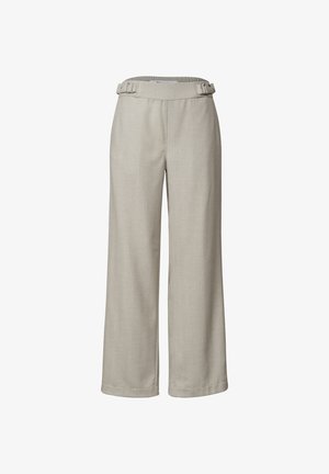 Street One, HIGH WAIST STRAIGHT LEG HOSE IM CASUAL FIT - Stoffhose - dark creamed sand