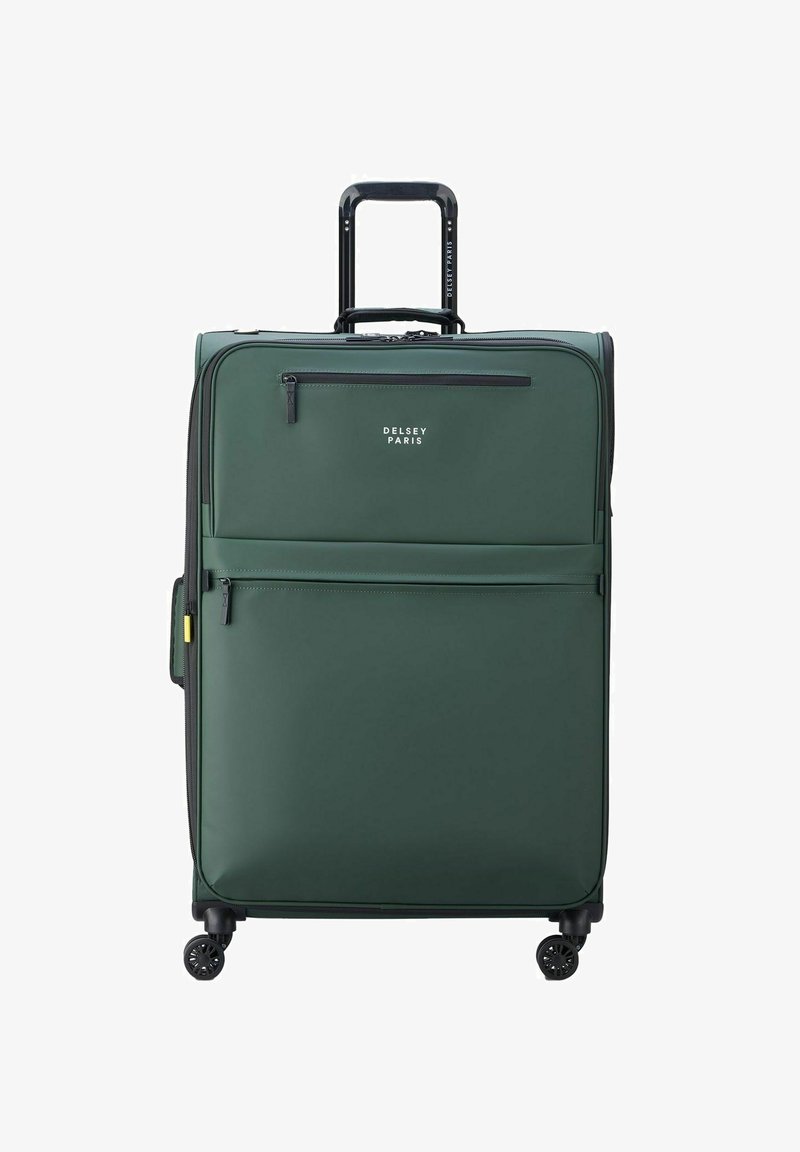 Delsey Paris MAUBERT 2.0 4 DOUBLE ROLLS EXPANDABLE TROLLEY WP 79 - Wheeled suitcase - army