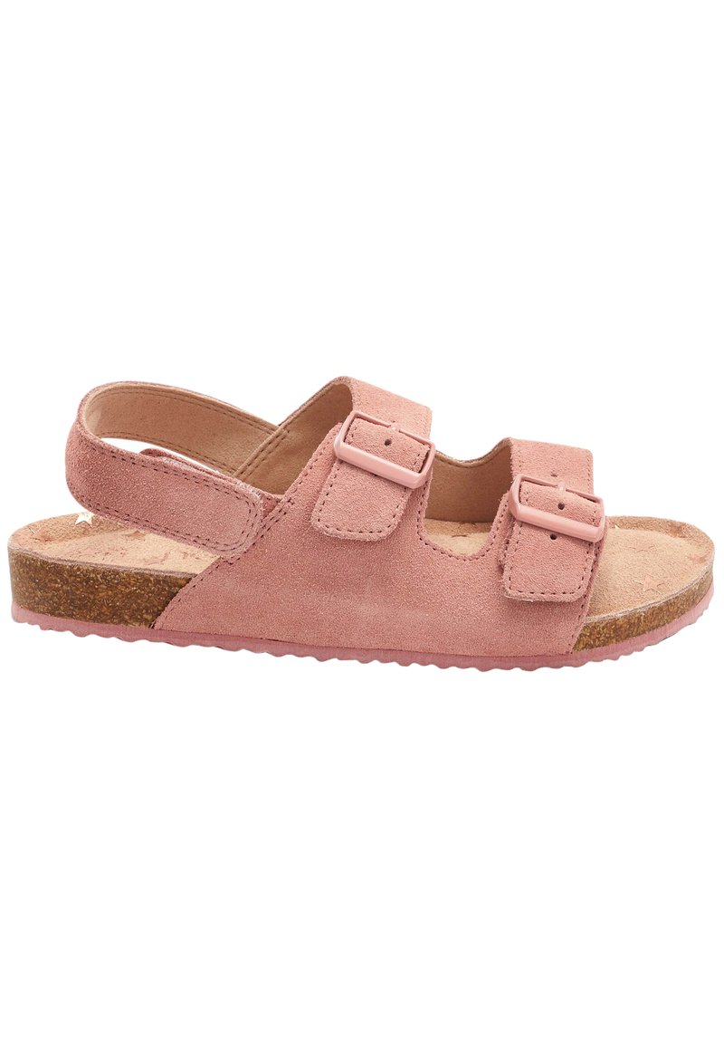 Next Slip-on sandaler - pink suede