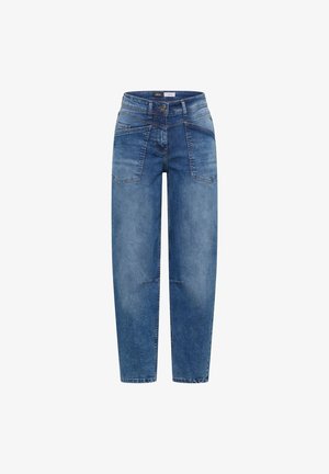 Cecil, HIGH WAIST BARREL LEG JEANS IM LOOSE FIT - Mom-jeans - authentic used wash