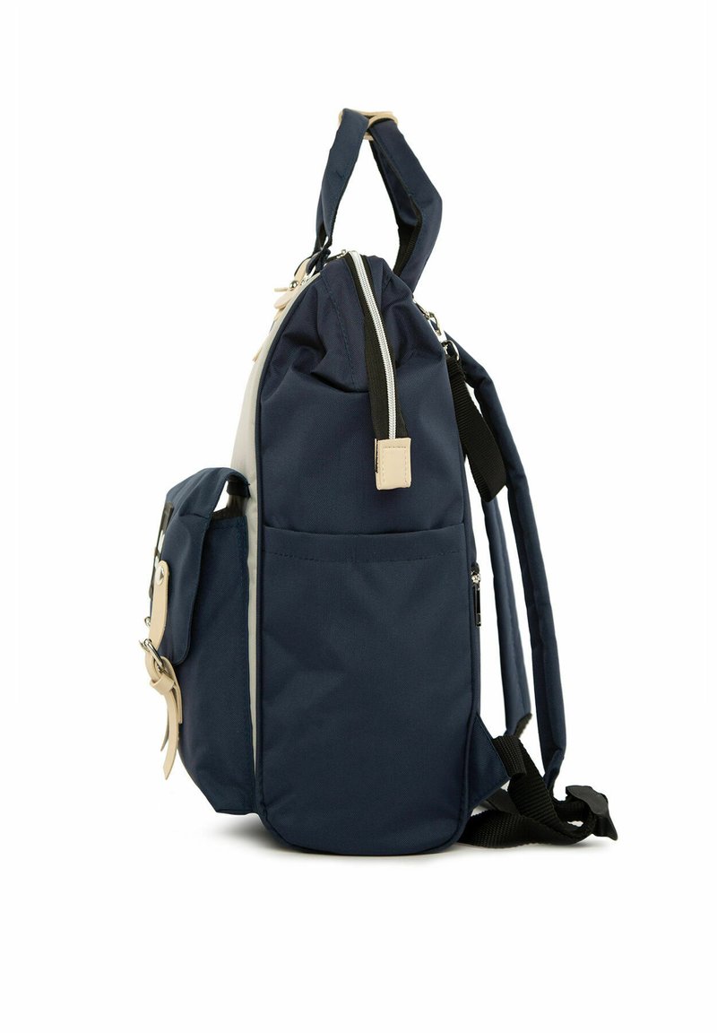 Bagmori TWO-TONE DIAPER BAG BACKPACK Wickeltasche dunkelblau