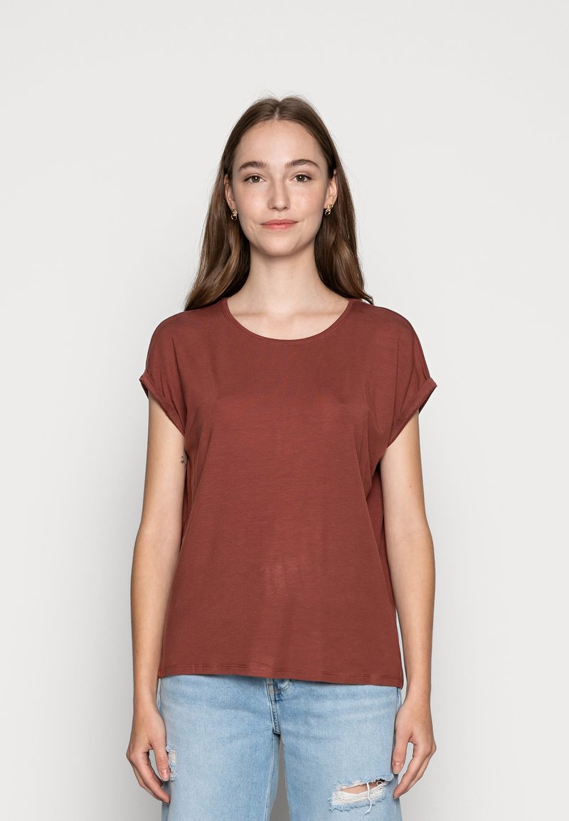 Vero Moda - VMAVA PLAIN - T-shirt basic - sable, Vergroten