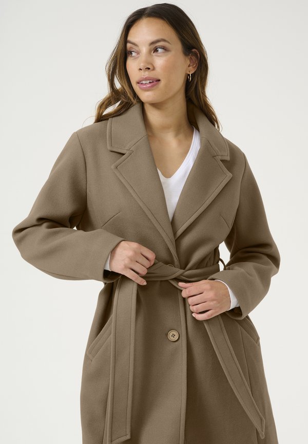 CRCAMELIA - Klassischer Mantel - sepia tint