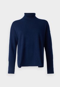 TURTLENECK LOOSE FIT TUNIC - Džemperis - navy