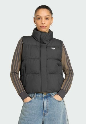 adidas Originals, ADIDAS ORIGINALS REGULAR PADDED GILET - Veste sans manches - black