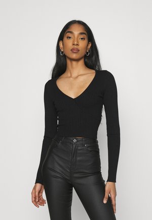 T-shirt à manches longues - black