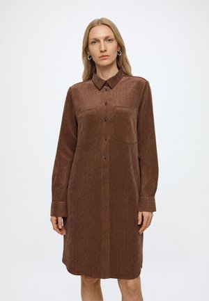 TOM TAILOR, Риза рокля - camel