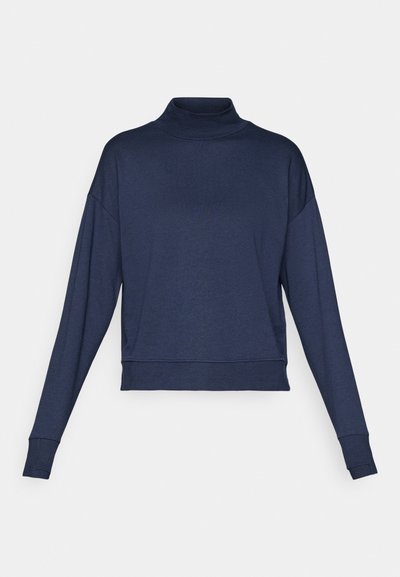 AFTER CLASS FUNNEL NECK - T-shirt à manches longues - navy blue