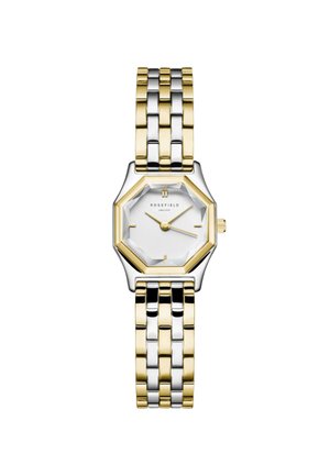 GEMME WHITE STEEL - Horloge - silver coloured and gold coloured