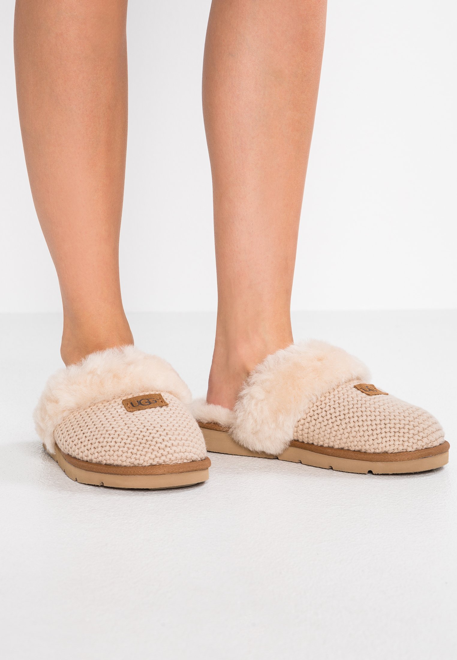 cream ugg slippers