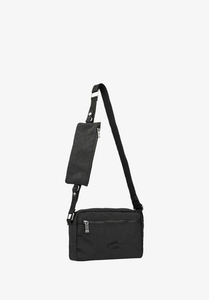 camel active, MIT VERSTELLBAREN SCHULTERRIEMEN - Skuldertasker - black