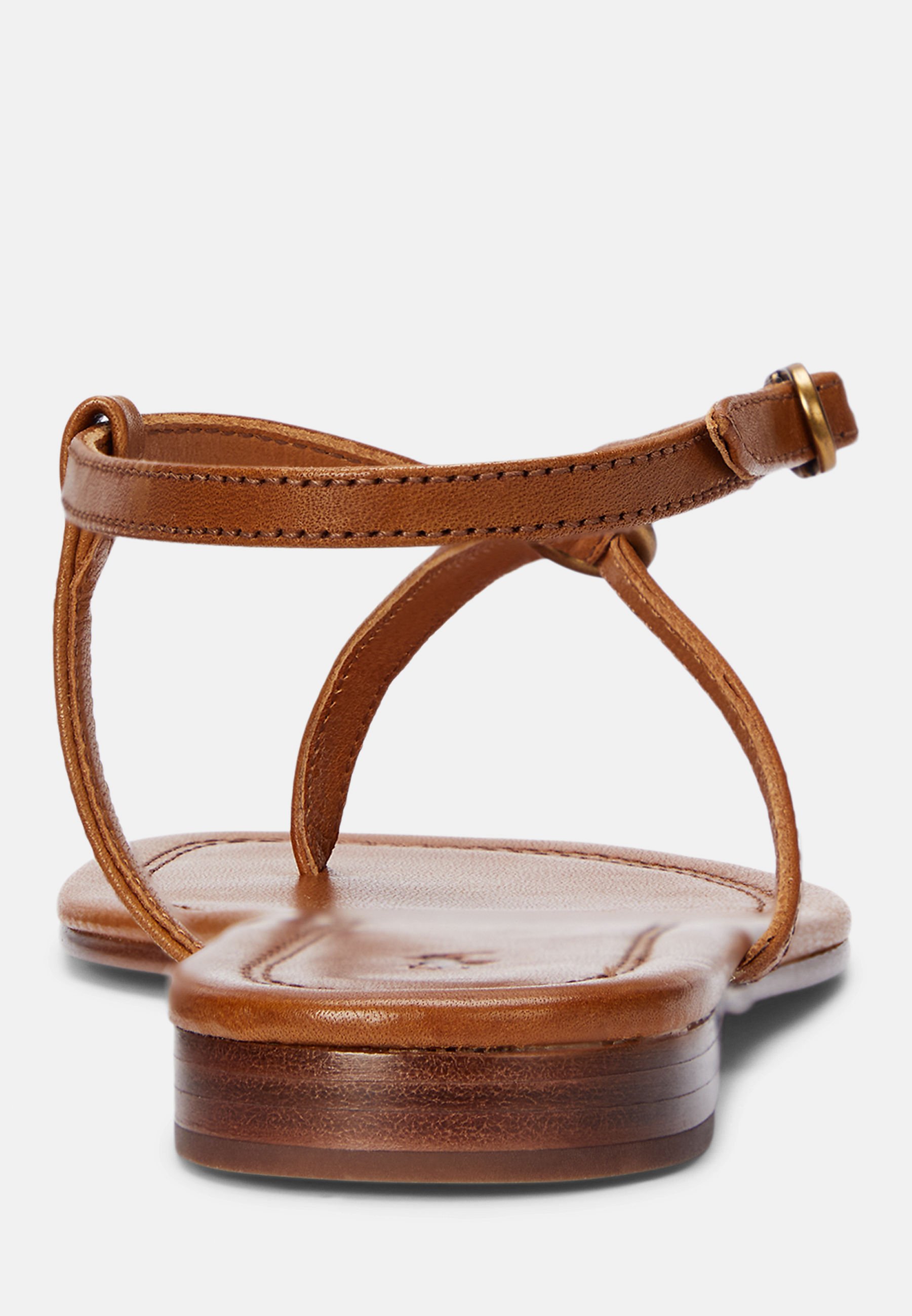 【大人気】POLO RALPH LAUREN ★快適 O-Ring Leather Sandal O-Ring Leather Sandal