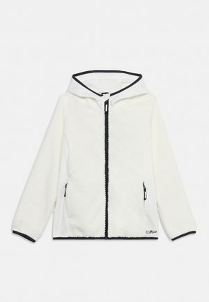 CMP, KID JACKET FIX HOOD  - Veste polaire - bianco gesso/antracite
