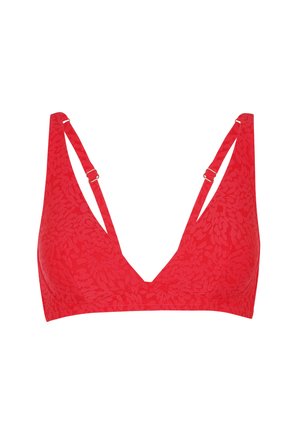 Lovable, FESTIVAL JACQUARD - Bikini pezzo sopra - rosso ibisco