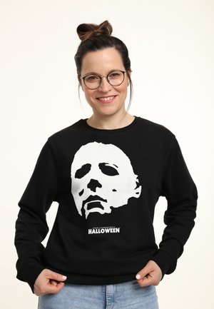 HALLOWEEN MICHAEL MYERS GRAPHIC - Sweatshirt - jet black