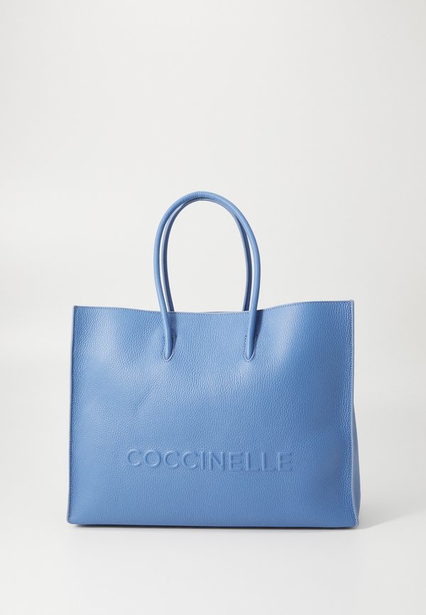 MYRTHA MAXI LOG - Tote bag - azul4