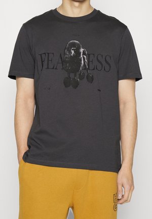 HUGO T-shirt imprimé - dark grey
