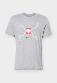 Non sélectionné, dark grey heather/sport red