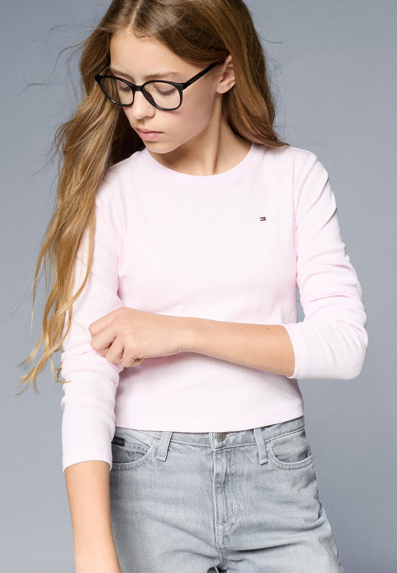 Tommy Hilfiger POINTELLE - Maglietta a manica lunga - light pink