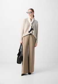 Mos Mosh ENYA - Tygbyxor - light brown