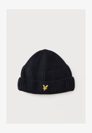 Lyle & Scott, UNISEX - Плетена шапка - black