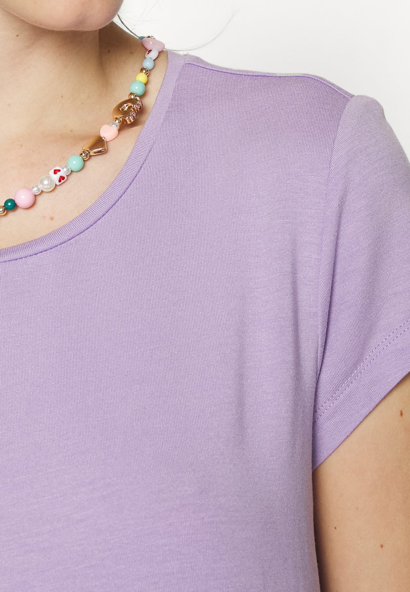 Damen T-Shirts | ONLY ONLGRACE T-Shirt basic viola/lila - HY97035 Damen T-Shirts | ONLY ONLGRACE T-Shirt basic viola/lila - HY97035