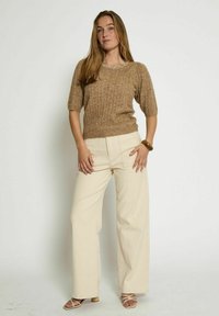 PEPPERCORN KIRA - T-shirt imprimé - kelp sand melange