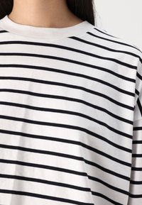 Abercrombie & Fitch Top s dlouhým rukávem - dark blue/white