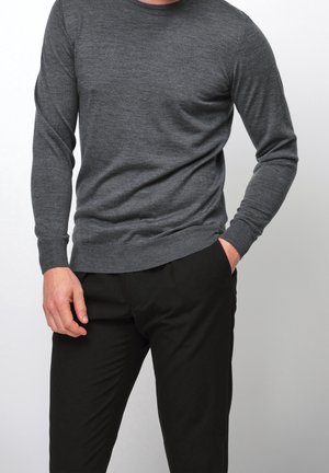 Strickpullover - anthracite