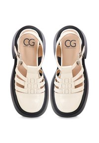 Cesare Gaspari Lodičky s platformou - beige