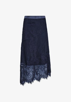 NÜ Denmark, ESSIE SKIRT - A-lõikeline seelik - navy