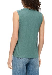 s.Oliver ÄRMELLOSE  - Top - helles petrol