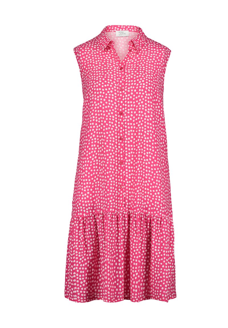 Damen Freizeitkleider | Vera Mont Blusenkleid pink cream/pink - SF14973 Damen Freizeitkleider | Vera Mont Blusenkleid pink cream/pink - SF14973