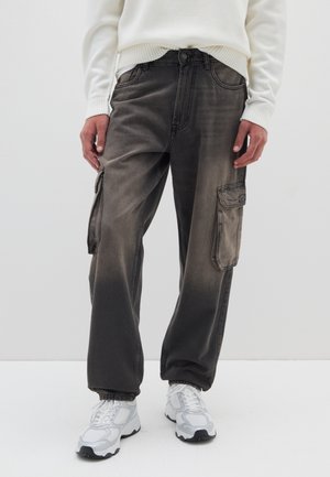 Jeans baggy - black brown