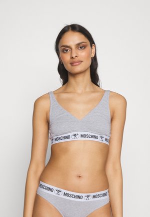 Moschino Underwear TRIANGLE - Trikotni modrček - grey