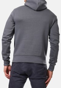 Sweat à capuche - gris - - 15.00