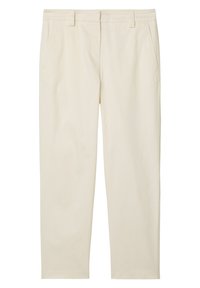 MODERN STYLE TAPERED LEG HIGH RISE WELT POCKET - Chinos tipa bikses - chalky sand